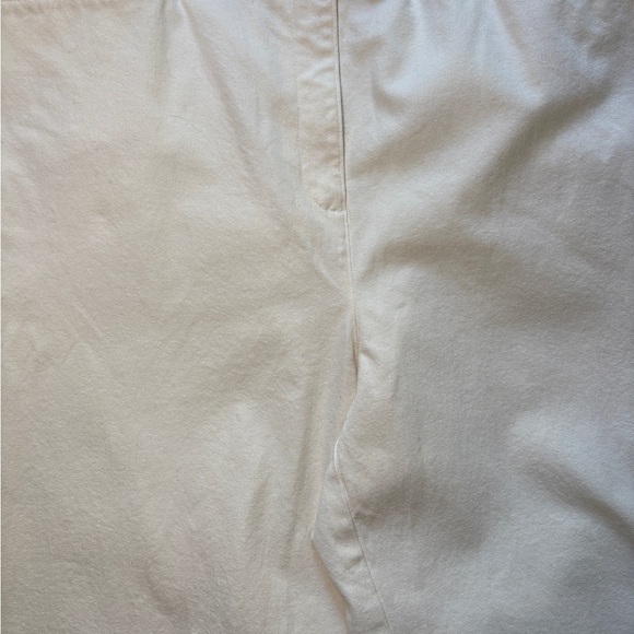 Jones New York Sport White Cotton Pants Women’s 16W Straight Leg Comfort Waist - Picture 6 of 7